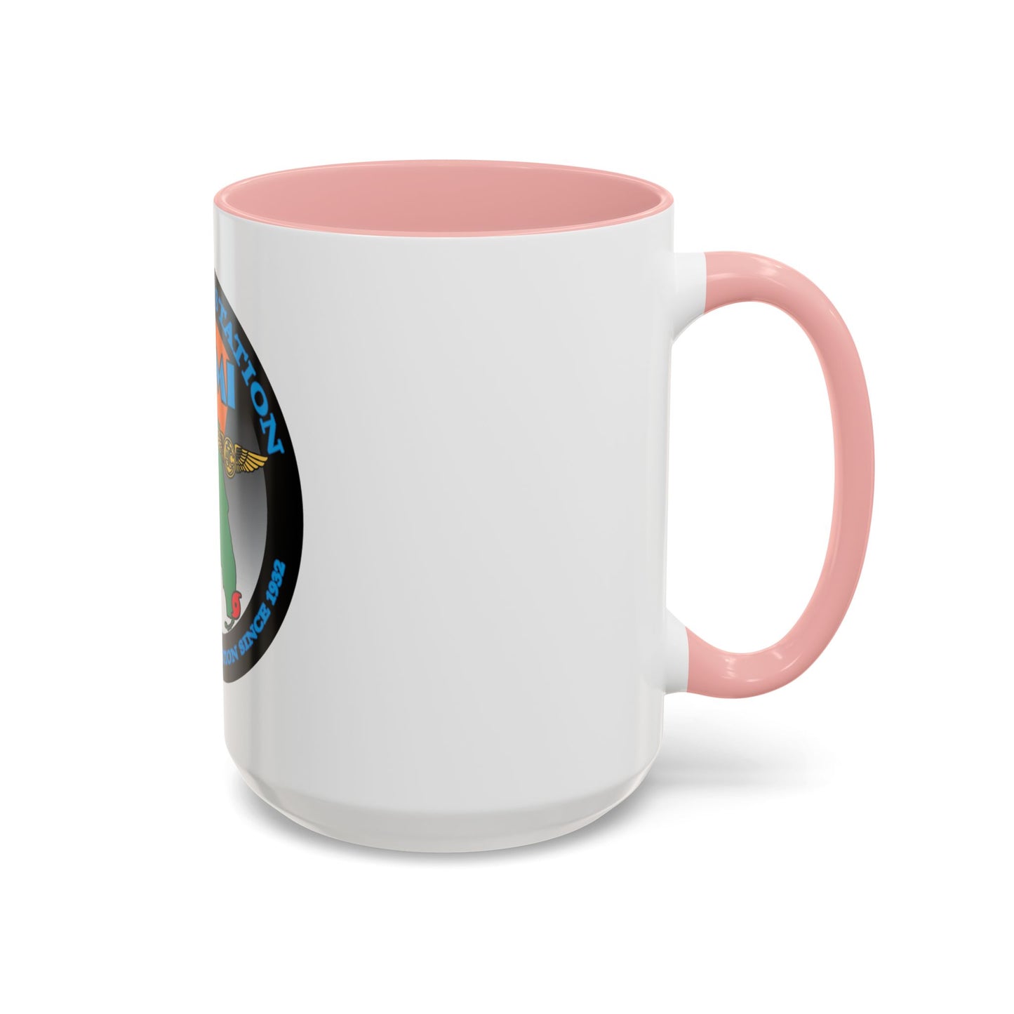 USCG Air Station Miami (U.S. Coast Guard) Accent Coffee Mug