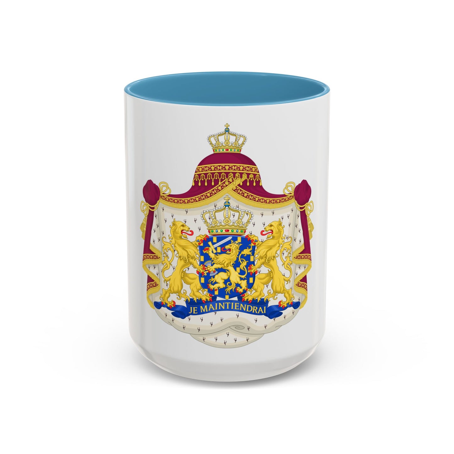 Royal coat of arms of the Netherlands - Accent Coffee Mug