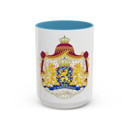 Royal coat of arms of the Netherlands - Accent Coffee Mug