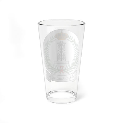 Eeastern Military Region Command Saudi Arabia (Saudi Arabia) (Coat of Arms) Pint Glass 16oz