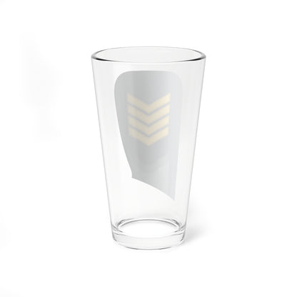 09 Lithuania Air Force STSG (Lithuania) (Military Rank) Pint Glass 16oz