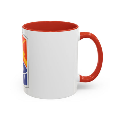 160 Signal Brigade (U.S. Army) Accent Coffee Mug