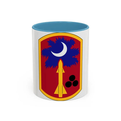 678th Air Defense Artillery Brigade (U.S. Army) Accent Coffee Mug 11oz Light Blue - Go Mug Yourself