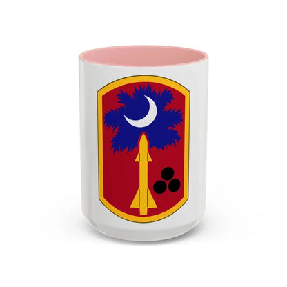 678th Air Defense Artillery Brigade (U.S. Army) Accent Coffee Mug 15oz Pink - Go Mug Yourself