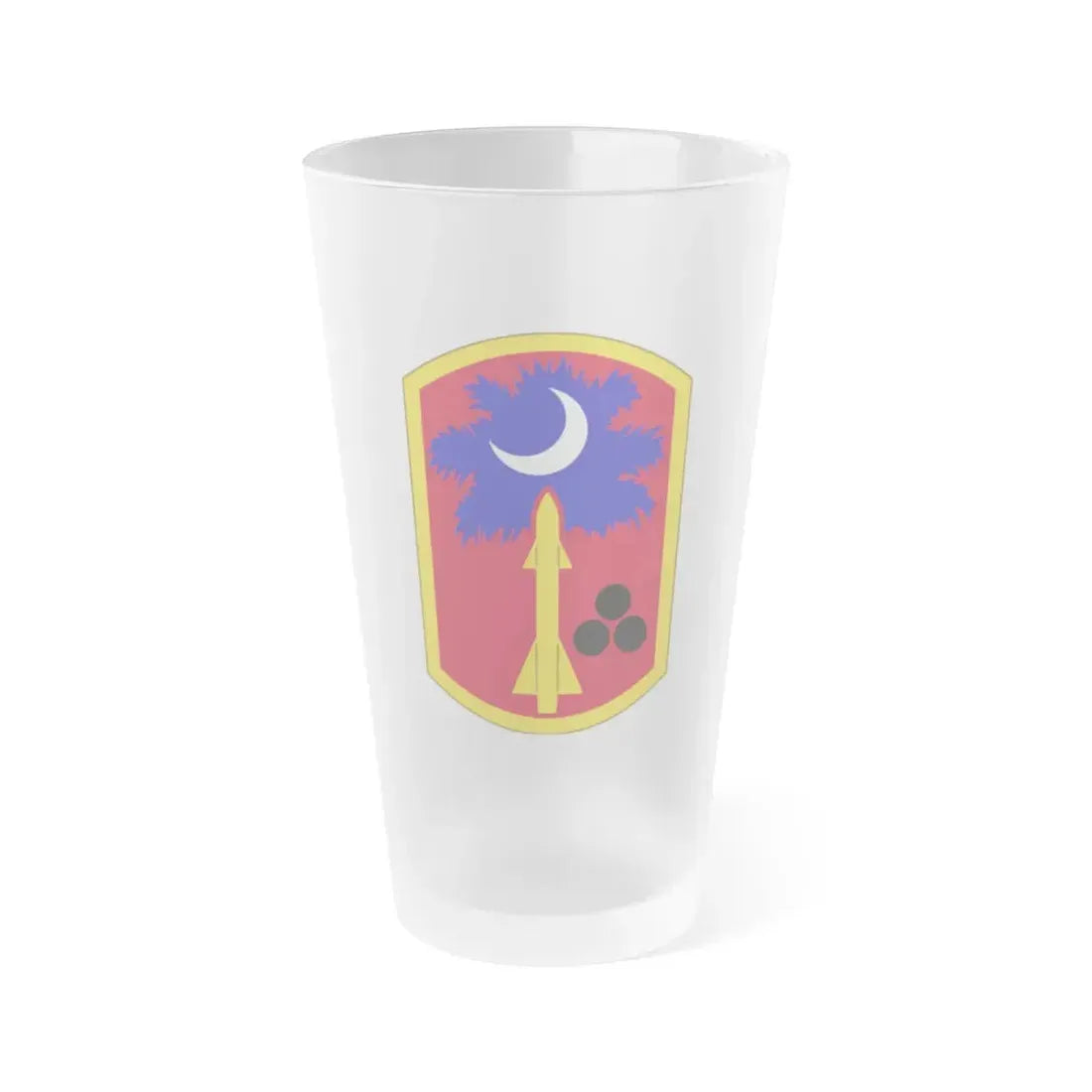 678th Air Defense Artillery Brigade (U.S. Army) Frosted Pint Glass 16oz Default Title - Go Mug Yourself