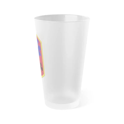 678th Air Defense Artillery Brigade (U.S. Army) Frosted Pint Glass 16oz - Go Mug Yourself