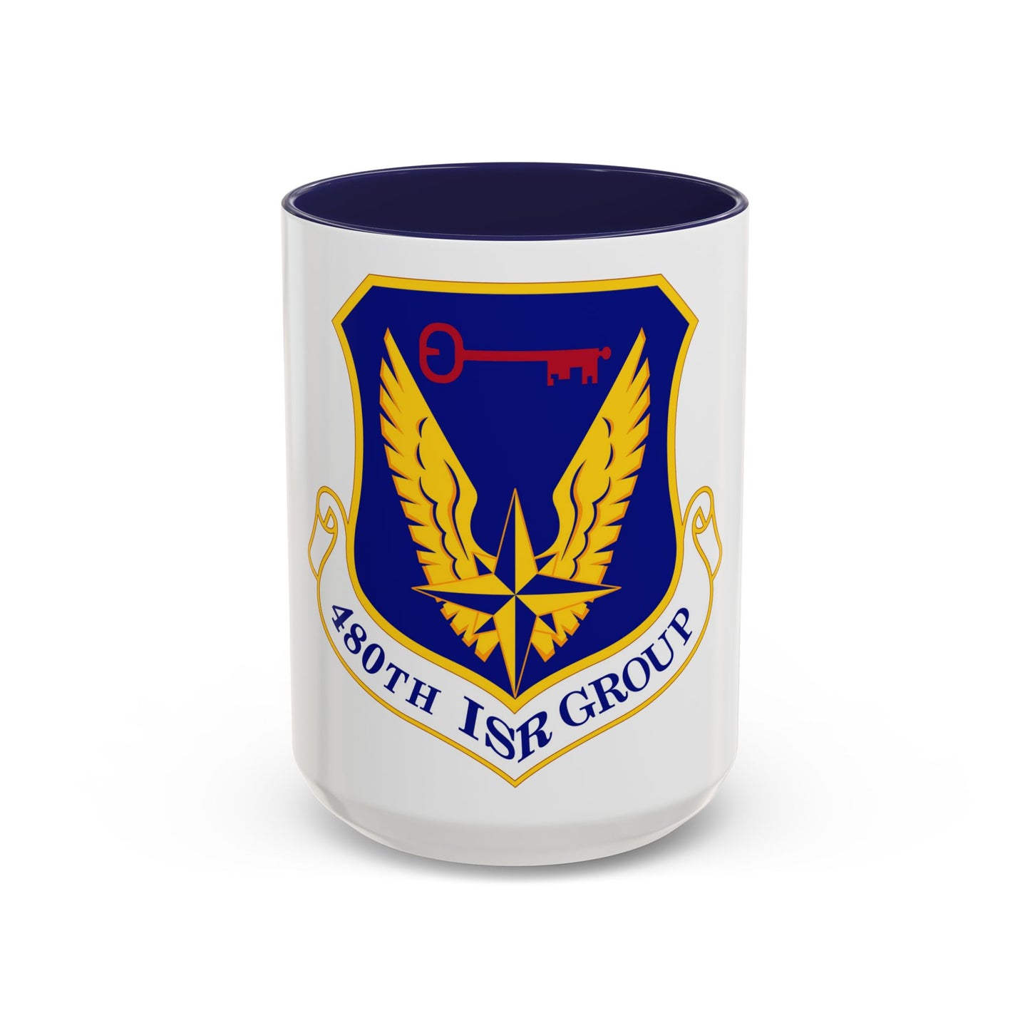 480 Intelligence Surveillance and Reconnaissance Group ACC (U.S. Air Force) Accent Coffee Mug