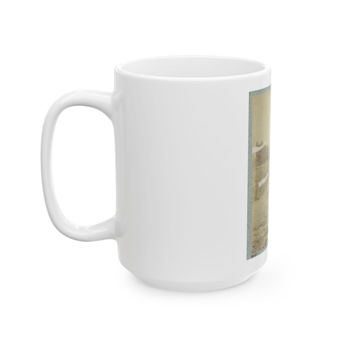 7th New York State Militia, Camp Cameron, D.C., 1861 (U.S. Civil War) White Coffee Mug