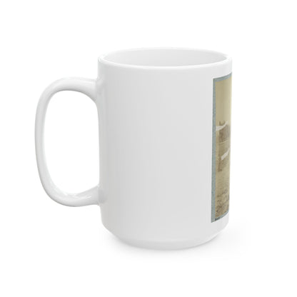 7th New York State Militia, Camp Cameron, D.C., 1861 (U.S. Civil War) White Coffee Mug
