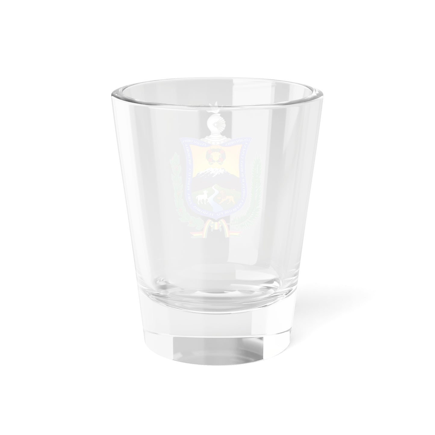 Escudo de La Paz (Bolivia) (Coat of Arms) Shot Glass 1.5oz