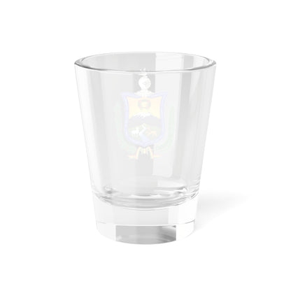 Escudo de La Paz (Bolivia) (Coat of Arms) Shot Glass 1.5oz