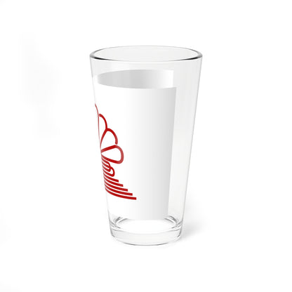 Flag of Shimamoto Osaka (Japan) Pint Glass 16oz