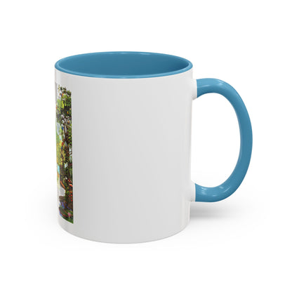 Amazonia - A World Resource at Risk (1992) (Map) Accent Coffee Mug