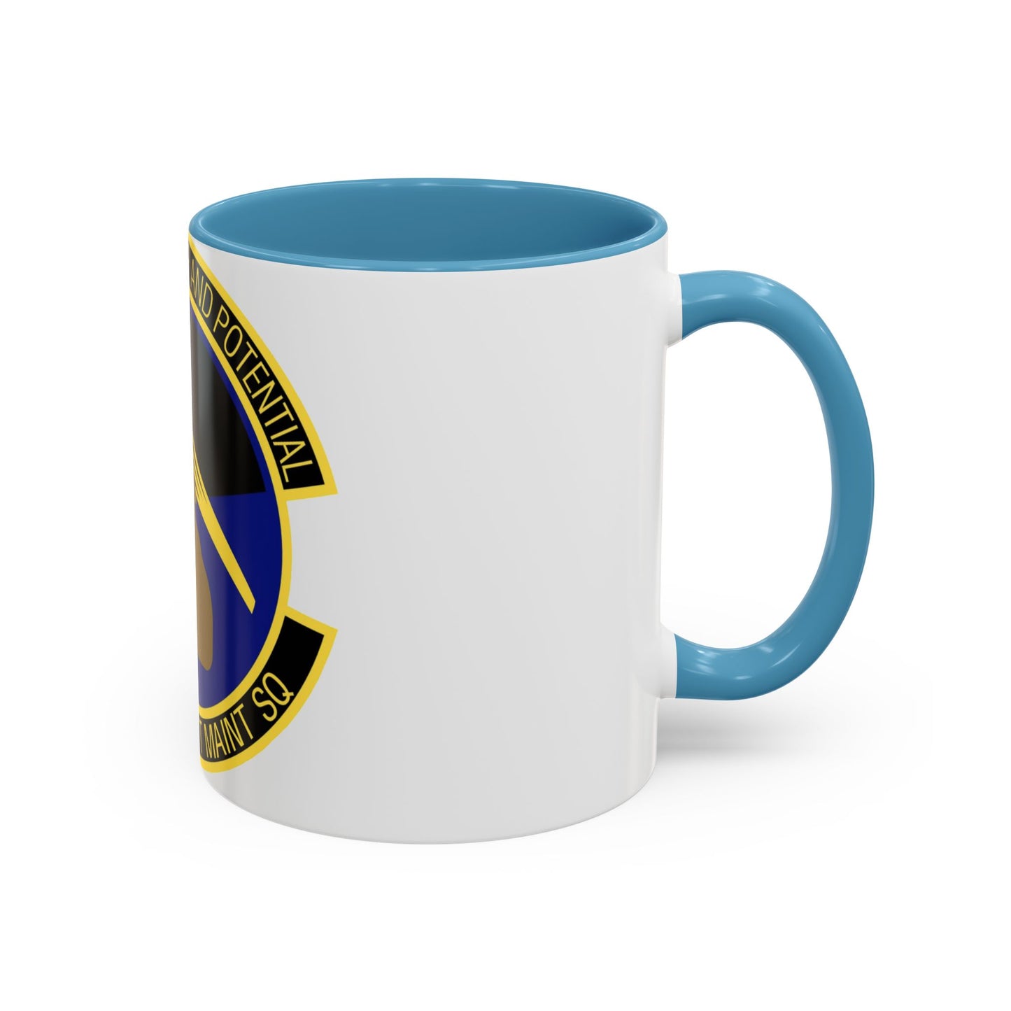 912th Aircraft Maintenance Squadron (U.S. Air Force) Accent Coffee Mug