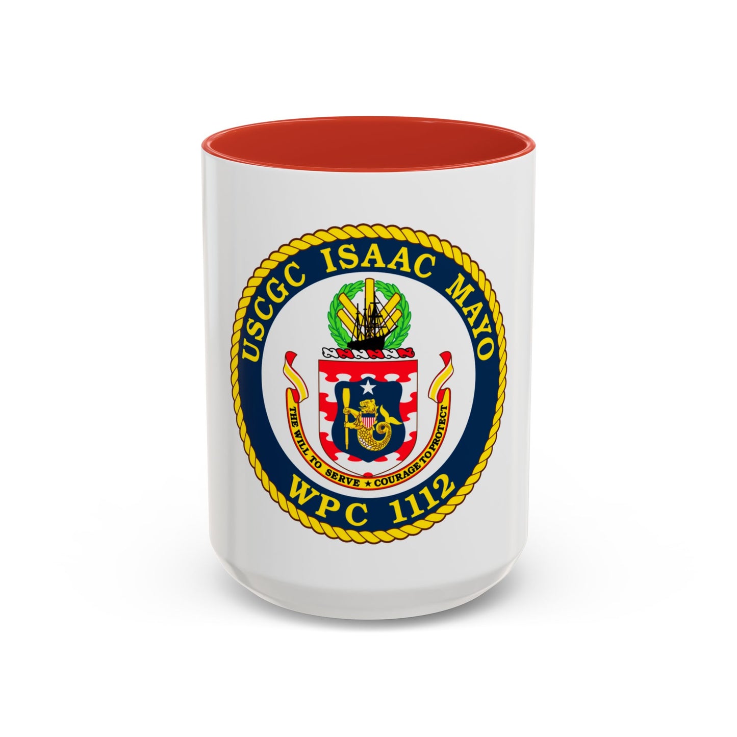 USCGC Isaac Mayo WPC 1112 (U.S. Coast Guard) Accent Coffee Mug