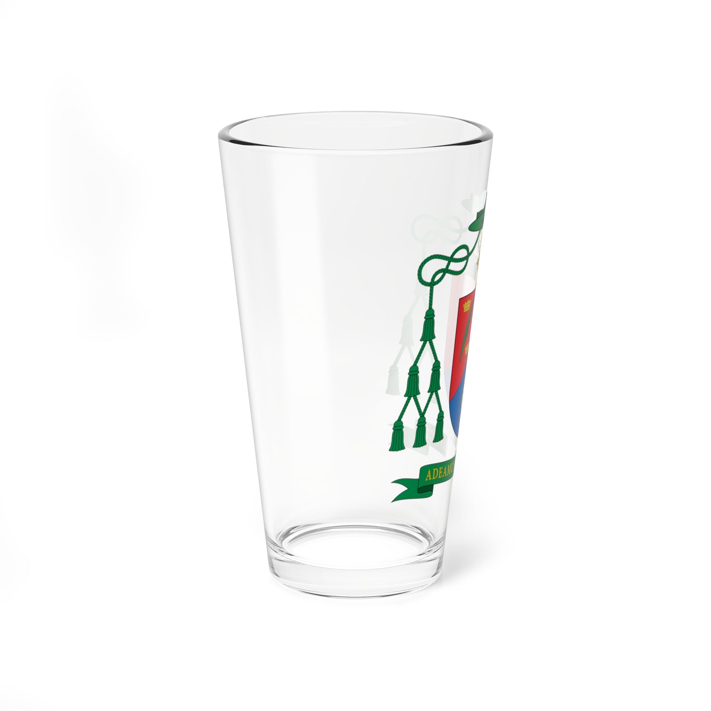 Escudo de Gilberto Gómez González (Spain) (Coat of Arms) Pint Glass 16oz