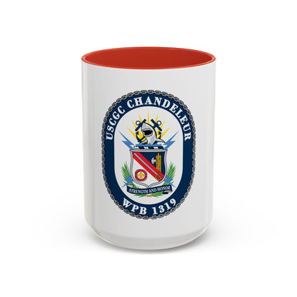 USCGC Chandeleur WPB 1319 (U.S. Coast Guard) Accent Coffee Mug