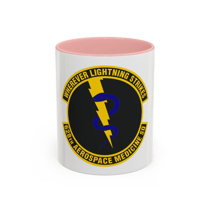 628th Aerospace Medicine Squadron (U.S. Air Force) Accent Coffee Mug
