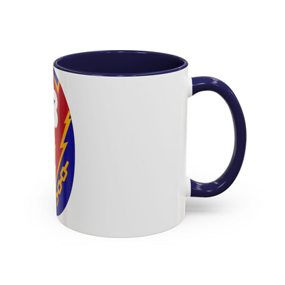 Communications Zone Personnel Europe (U.S. Army) Accent Coffee Mug