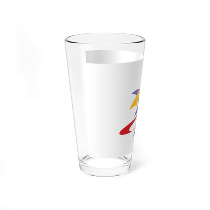 Flag of Fujisaki Aomori (Japan) Pint Glass 16oz