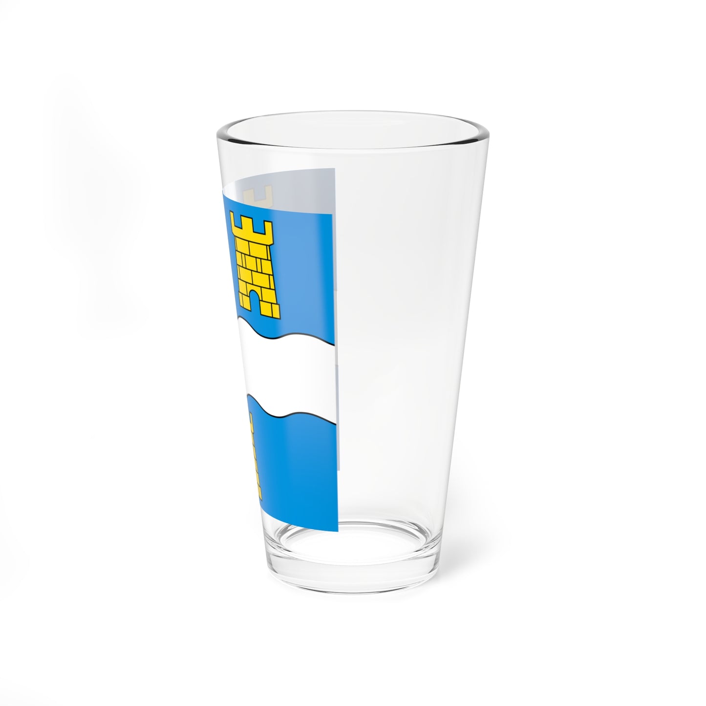 CHE Dardagny Flag (Switzerland) Pint Glass 16oz