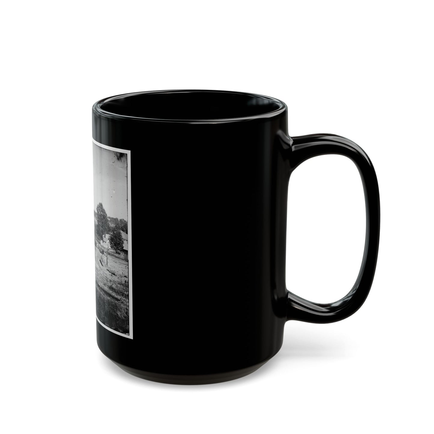 Atlanta, Georgia (Vicinity). Bomb-Proof Shelter (U.S. Civil War) Black Coffee Mug