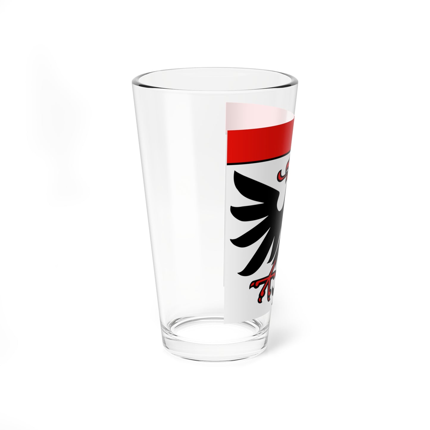 CHE Aarau Flag (Switzerland) Pint Glass 16oz