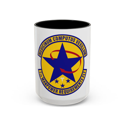 7 Manpower Requirements Flight AFMA (U.S. Air Force) Accent Coffee Mug