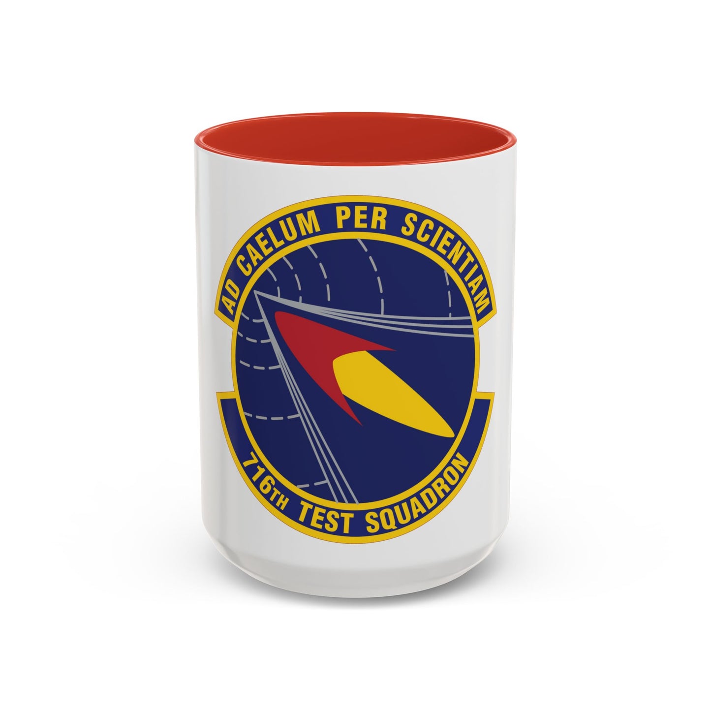 716th Test Squadron (U.S. Air Force) Accent Coffee Mug