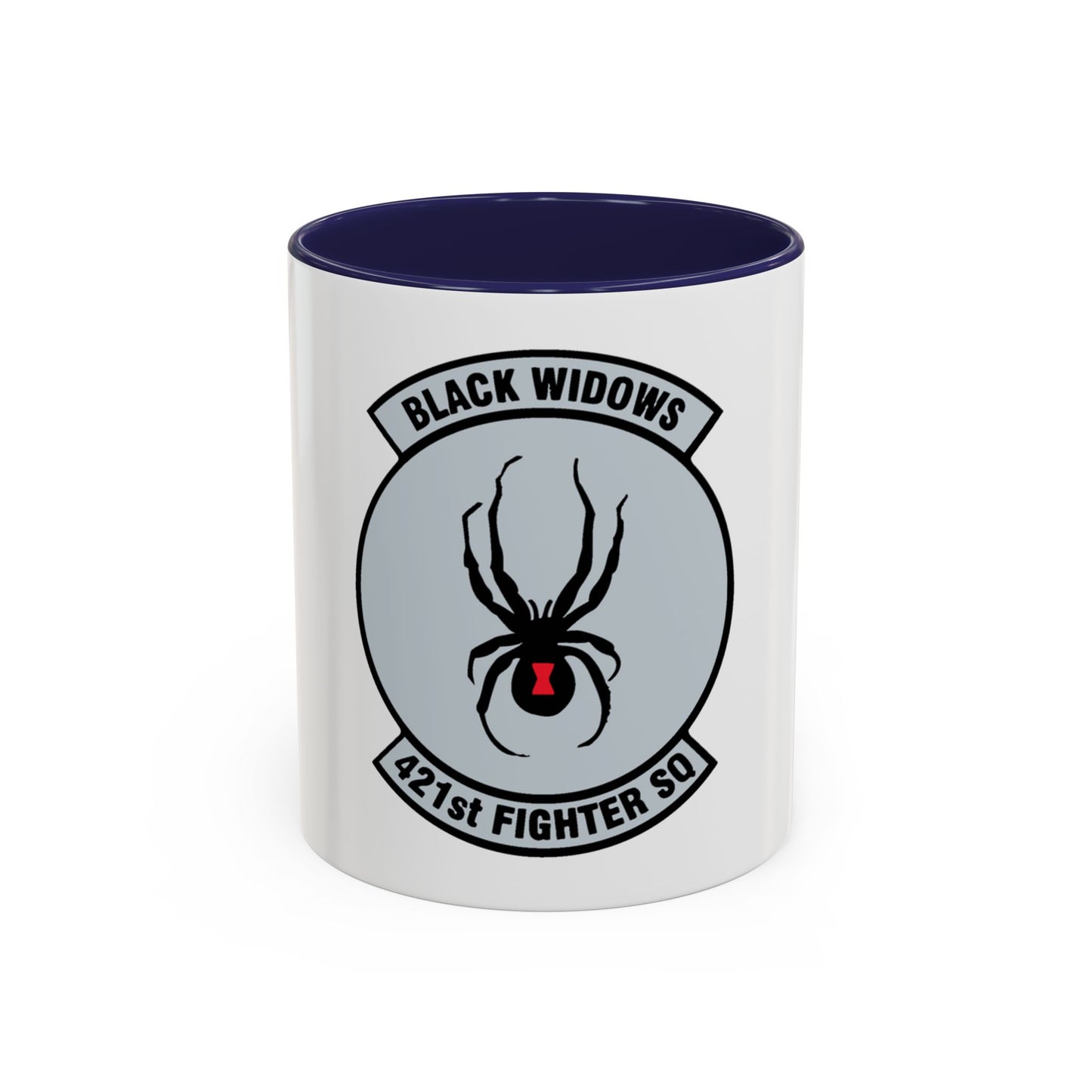 421st Fighter Squadron Black Widows (U.S. Air Force) Accent Coffee Mug