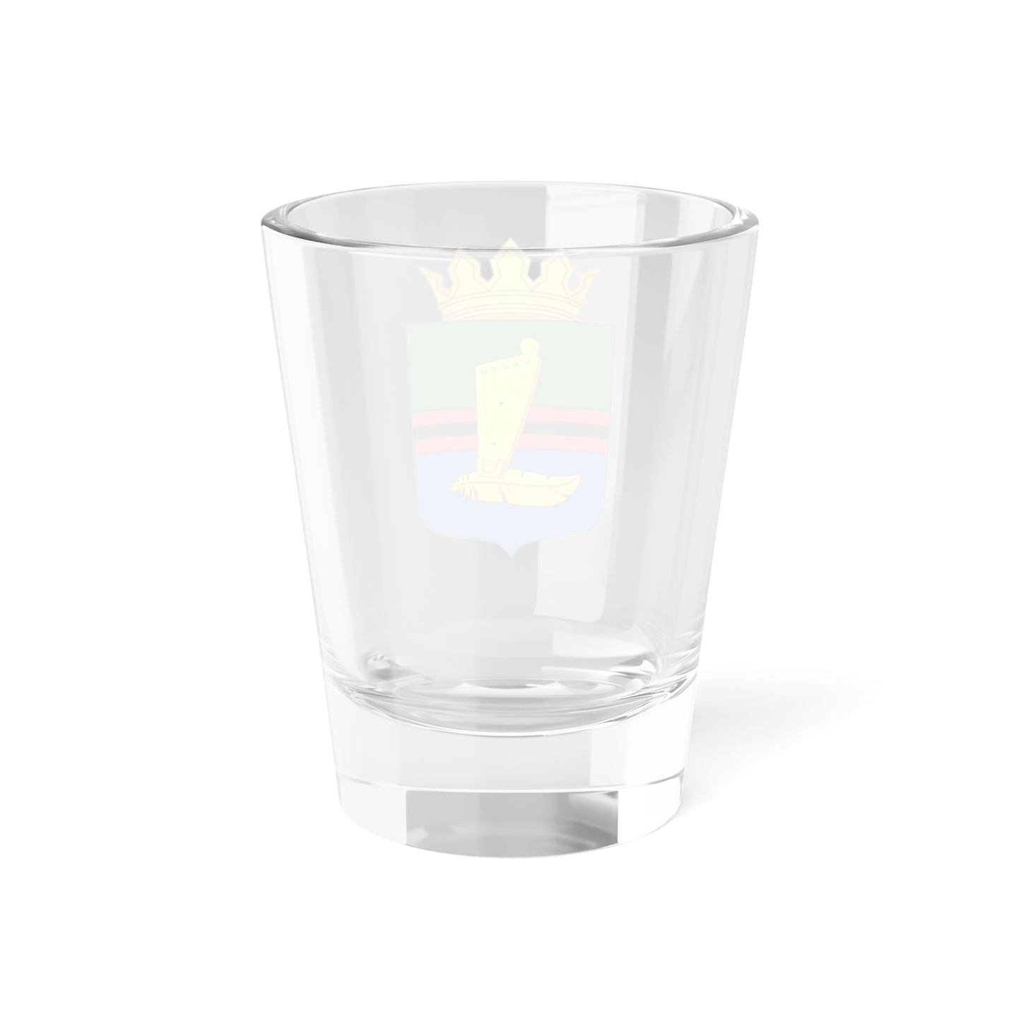 Coat of Arms of Kalevalsky District (Russia) (Coat of Arms) Shot Glass 1.5oz