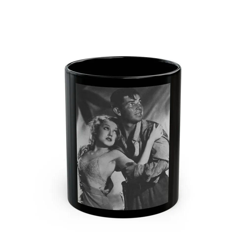 Fay Wray #43 (Vintage Female Icon) Black Coffee Mug-11oz-Go Mug Yourself