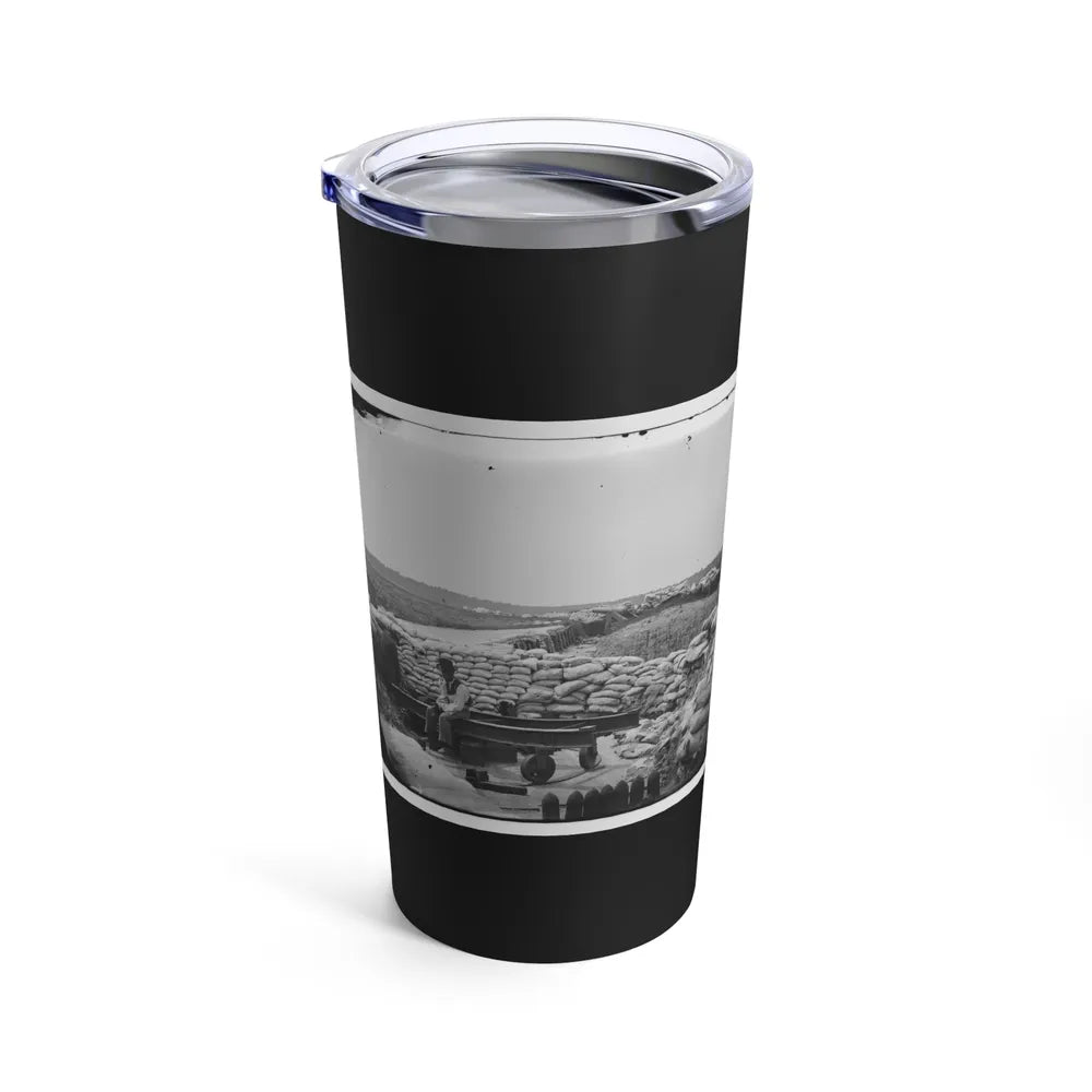 Yorktown, Va. Confederate Sandbag Fortifications (U.S. Civil War) Tumbler 20oz-Go Mug Yourself