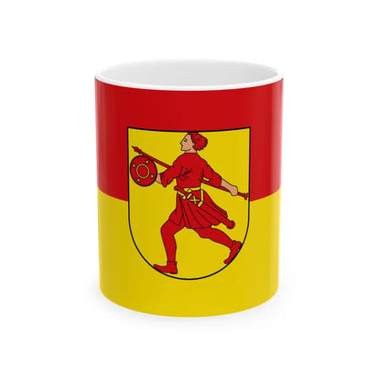 Flag of Wilhelmshaven Germany - White Coffee Mug-11oz-Go Mug Yourself