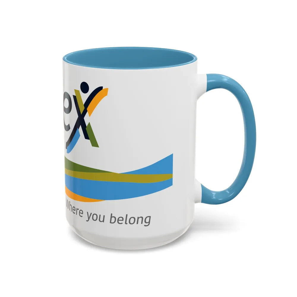 Essex Ontario Flag Canada - Accent Coffee Mug-Go Mug Yourself