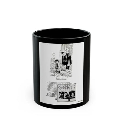 Genesis 1974 (Music Poster) Black Coffee Mug-11oz-Go Mug Yourself