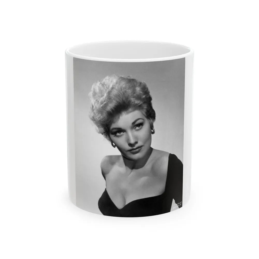 Kim Novak #285 (Vintage Female Icon) White Coffee Mug-11oz-Go Mug Yourself