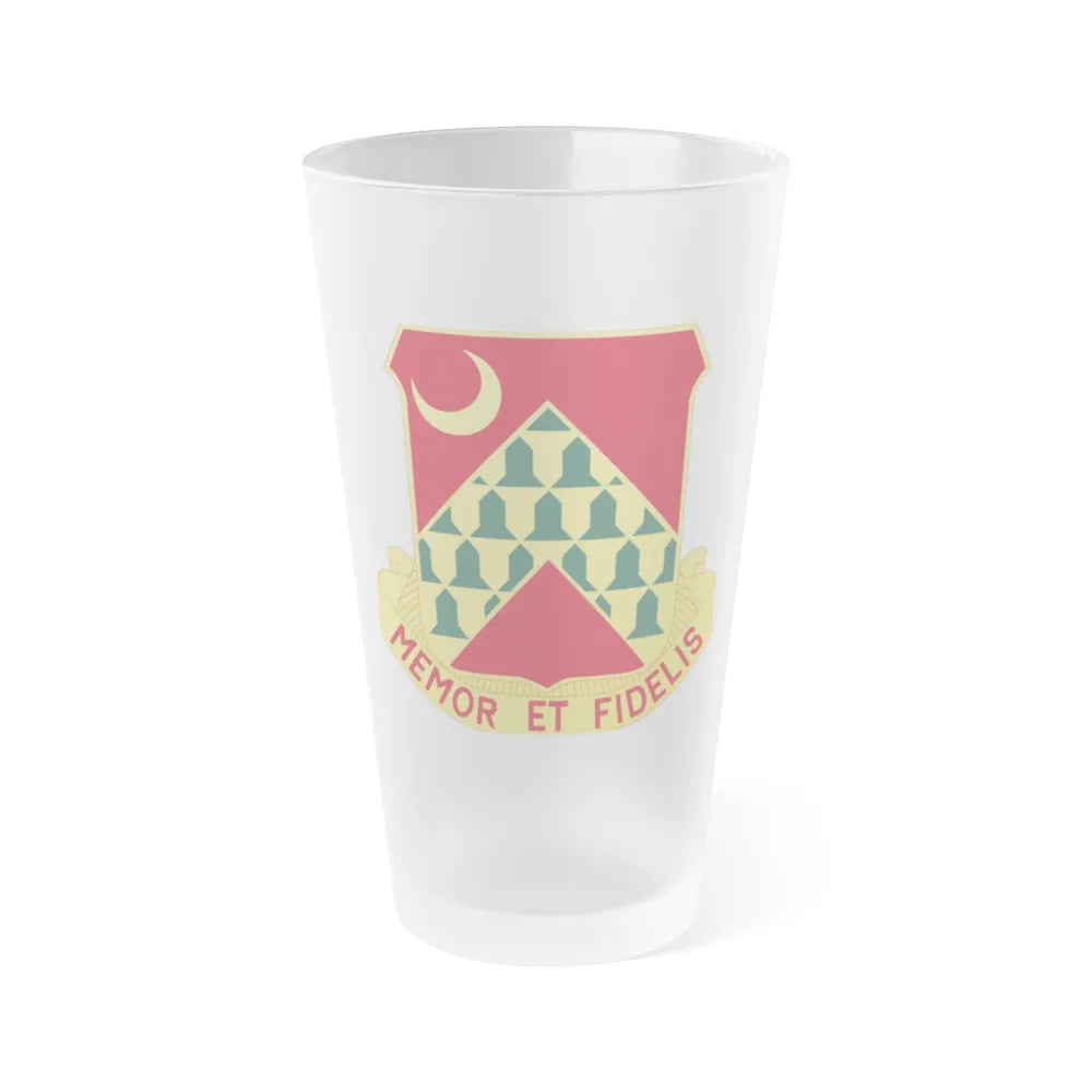 67th Air Defense Artillery Regiment (U.S. Army) Frosted Pint Glass 16oz-Go Mug Yourself