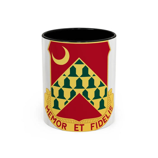 67th Air Defense Artillery Regiment (U.S. Army) Accent Coffee Mug 11oz Black - Go Mug Yourself