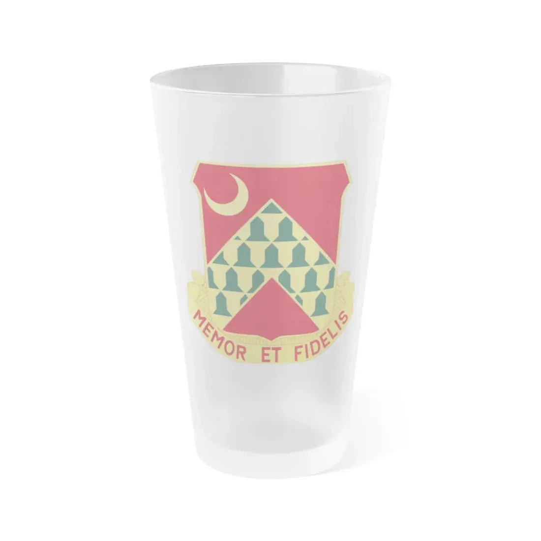67th Air Defense Artillery Regiment (U.S. Army) Frosted Pint Glass 16oz Default Title - Go Mug Yourself