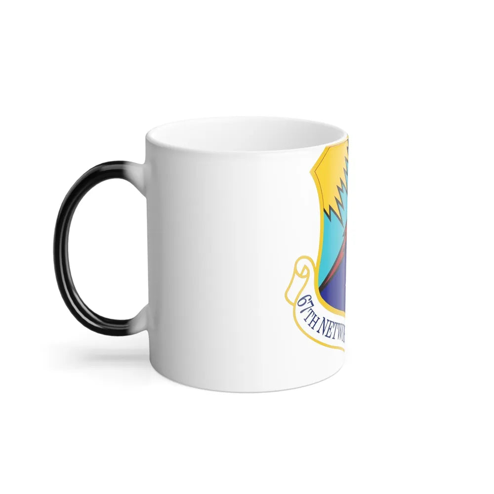 67th Network Warfare Group (U.S. Air Force) Color Changing Mug-Go Mug Yourself