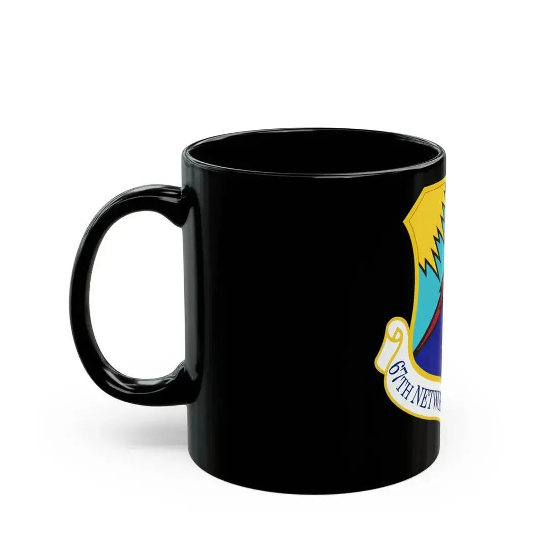 67th Network Warfare Group (U.S. Air Force) Black Coffee Mug - Go Mug Yourself
