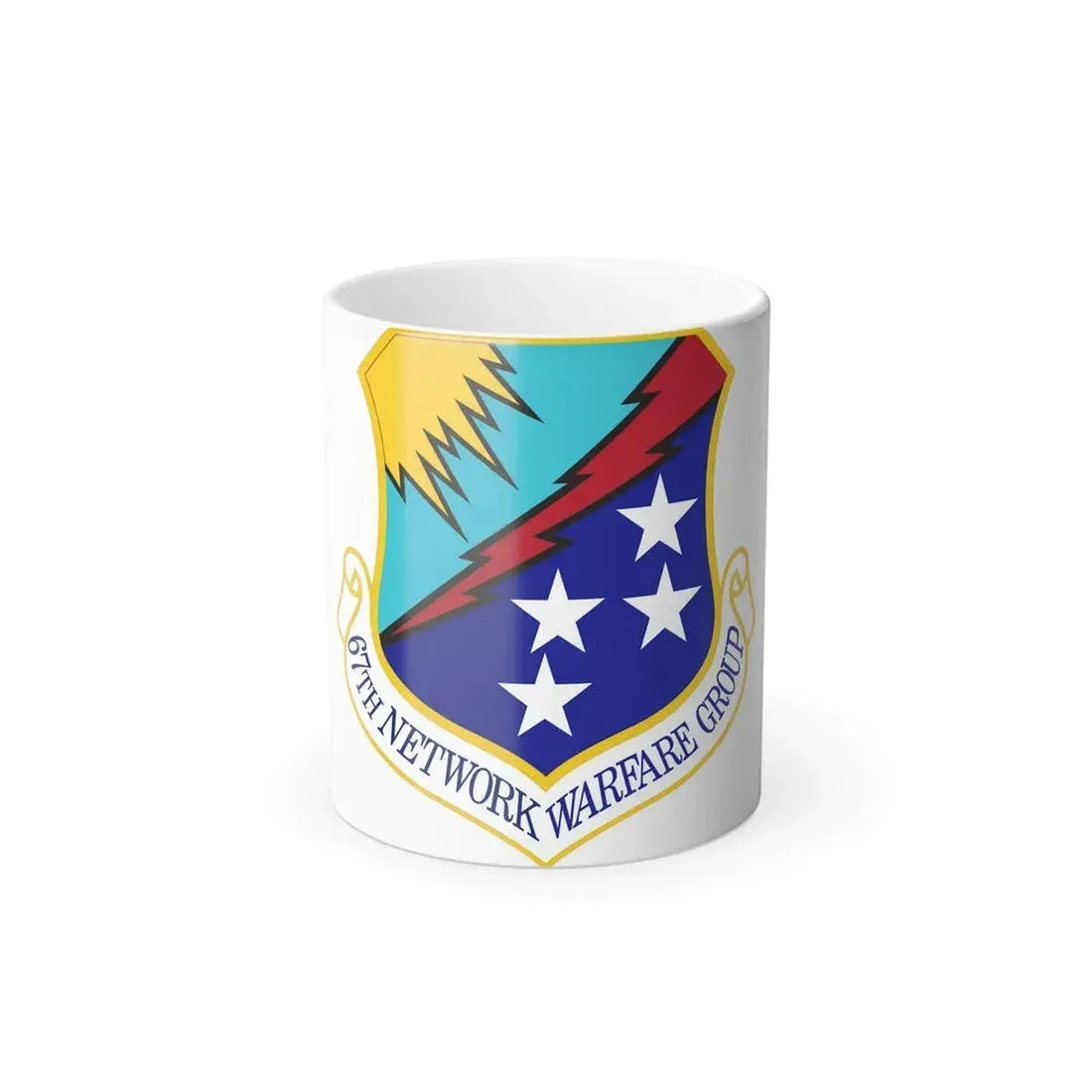67th Network Warfare Group (U.S. Air Force) Color Changing Mug 11oz - Go Mug Yourself