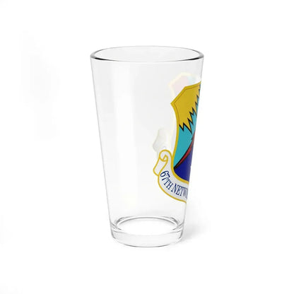 67th Network Warfare Group (U.S. Air Force) Pint Glass 16oz - Go Mug Yourself