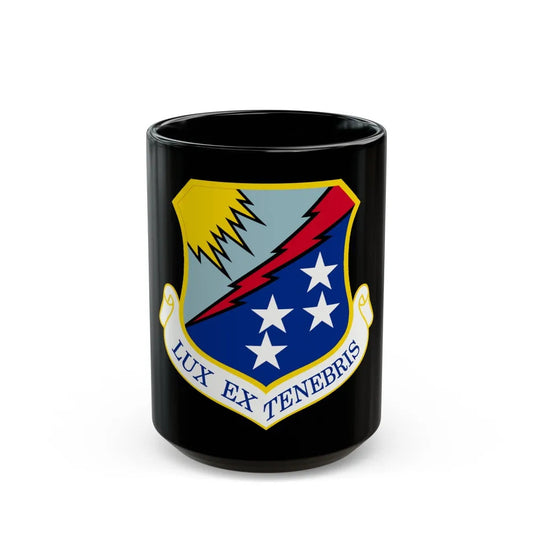 67th Network Warfare Wing (U.S. Air Force) Black Coffee Mug-15oz-Go Mug Yourself