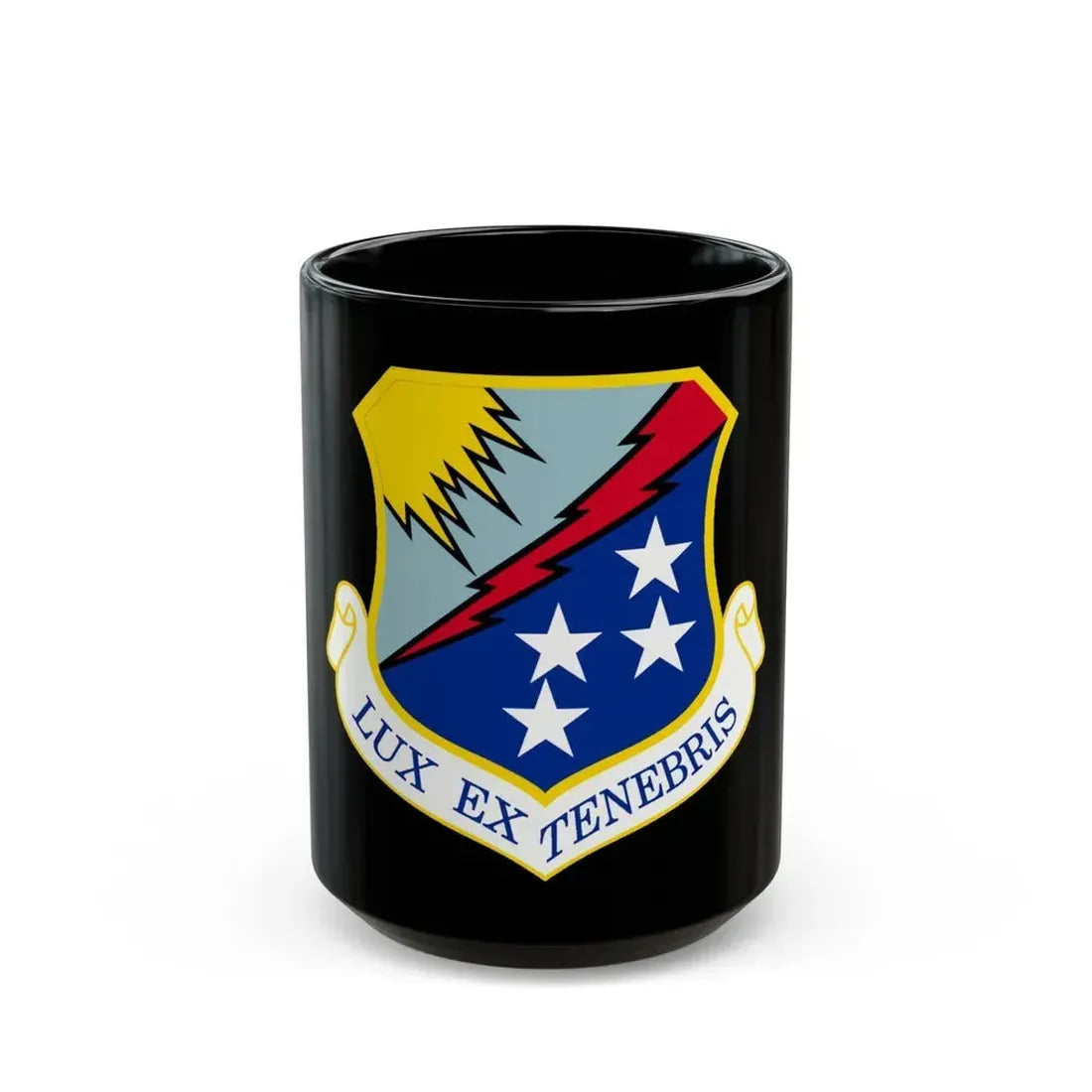 67th Network Warfare Wing (U.S. Air Force) Black Coffee Mug 15oz - Go Mug Yourself