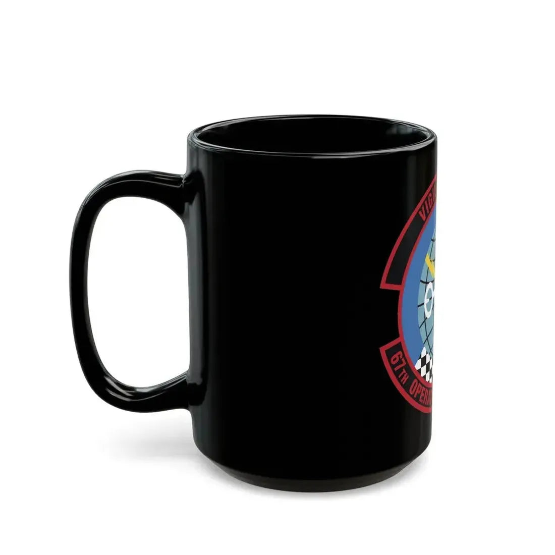 67th Operations Support Squadron (U.S. Air Force) Black Coffee Mug - Go Mug Yourself