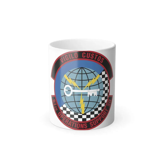67th Operations Support Squadron (U.S. Air Force) Color Changing Mug 11oz - Go Mug Yourself