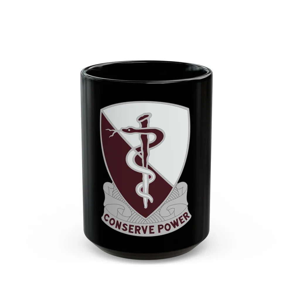 68 Medical Group (U.S. Army) Black Coffee Mug-15oz-Go Mug Yourself