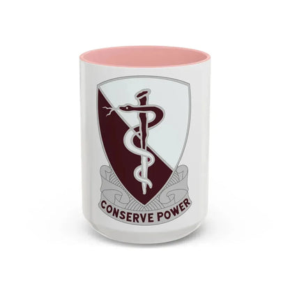68 Medical Group (U.S. Army) Accent Coffee Mug 15oz Pink - Go Mug Yourself